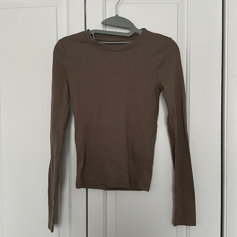 Hollister Baby Tee Long Sleeve